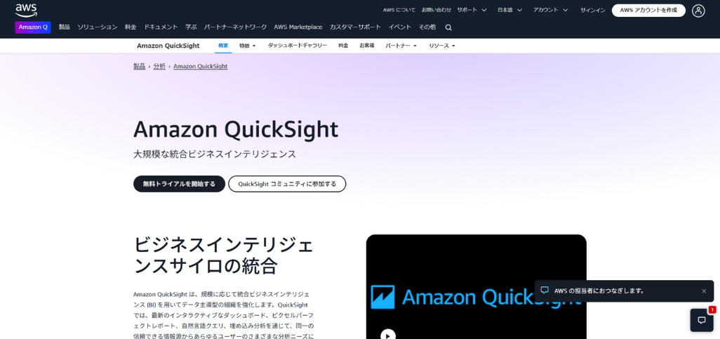 QuickSight Generative BI