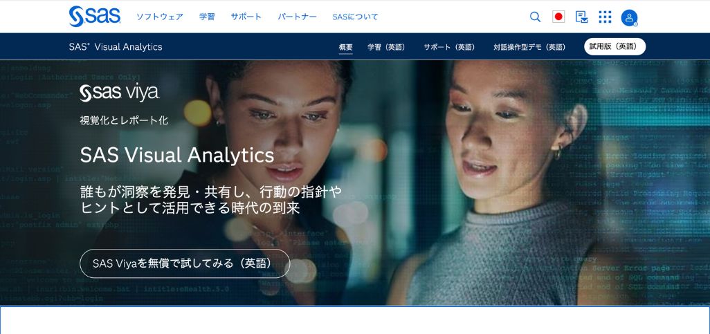 SAS Visual Analytics